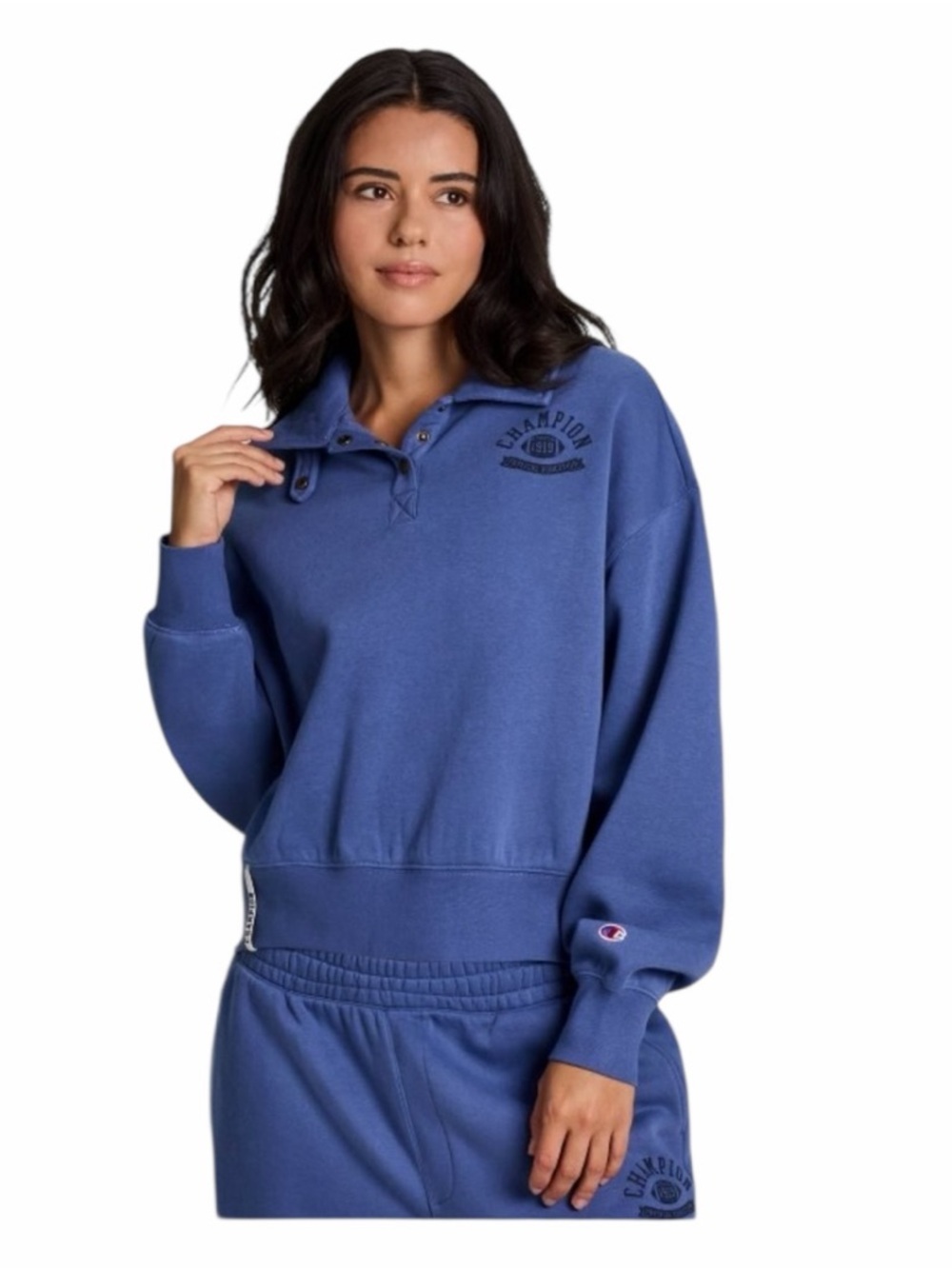 Champion Blue Pullover Sweatshirt
